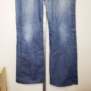 7 For All Mankind Jeans - 7FAM Dojo Flare Jeans Medium Wash 7 For All Mankind Jeans - 7FAM Dojo Flare Jeans Medium Wash